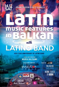 Concert Latin Music features in Balkan & Latino Band”