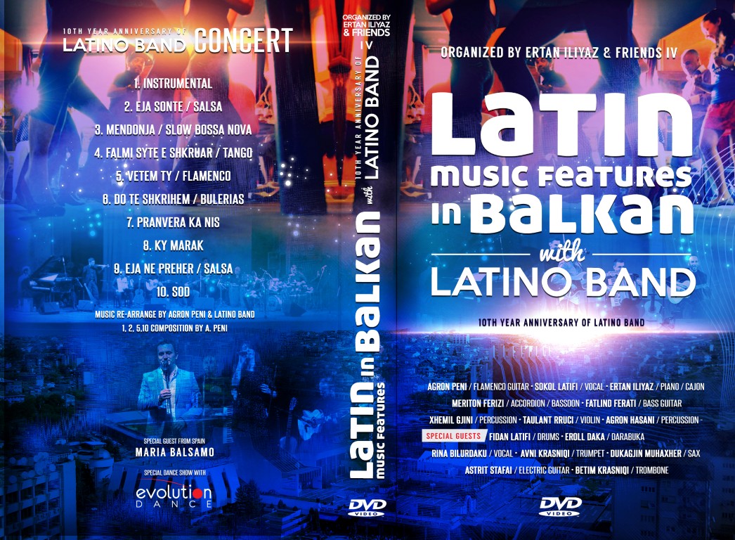 Concert Latin Music features in Balkan & Latino Band_DVD